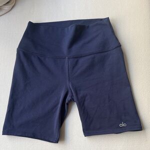 ALO Yoga Navy 7” Bike Shorts